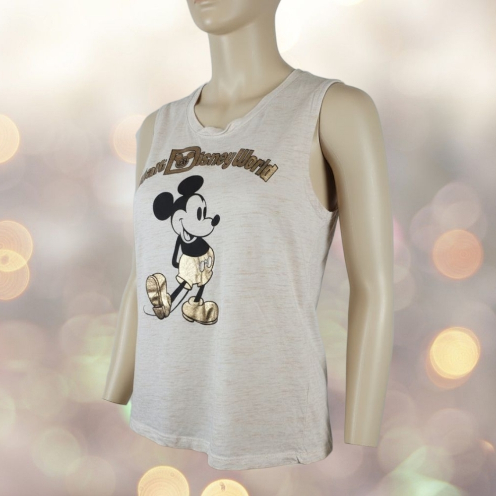 Walt Disney World Classic Mickey Sleeveless Shirt Size XL
